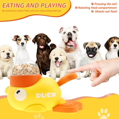 The Happy-Waddles Interactive Slow Feeder (Duck Edition!)